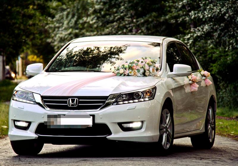 ANNA SIMONOVA:  Свадебные украшения на автомобиль (нежно-розовый)