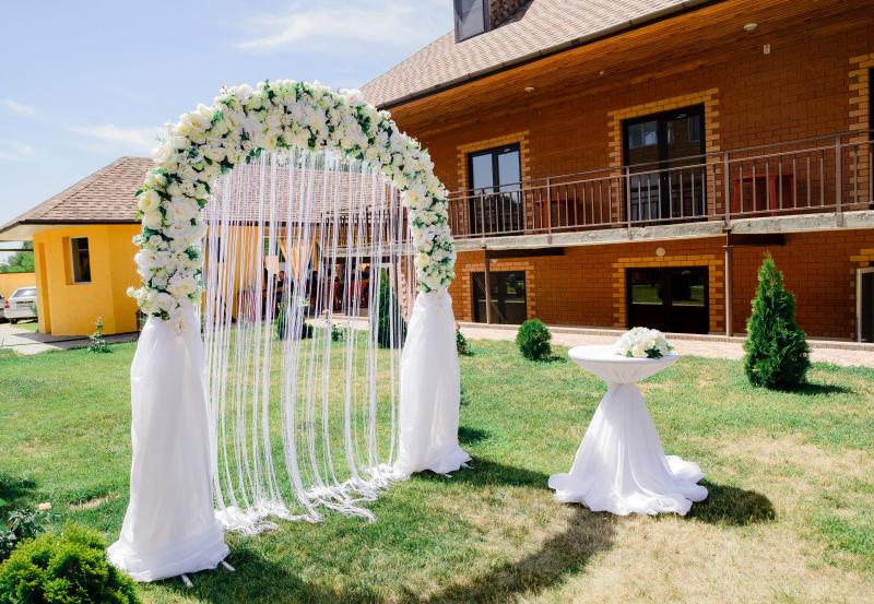 DIVNO свадебный декор:  Выездная церемония брака