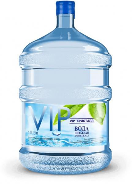 VIP КРИСТАЛЛ :  Доставка питьевой воды ВЫСШЕЙ категории. 