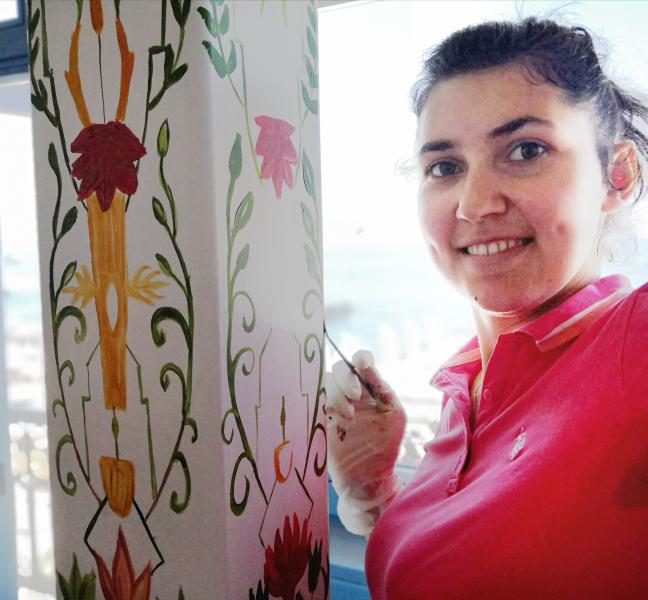 Анастасия:  Роспись стен, услуги художника 