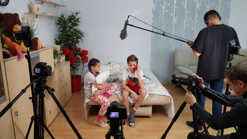 Эдуард Артеев:  Видеосъемка в детских садах