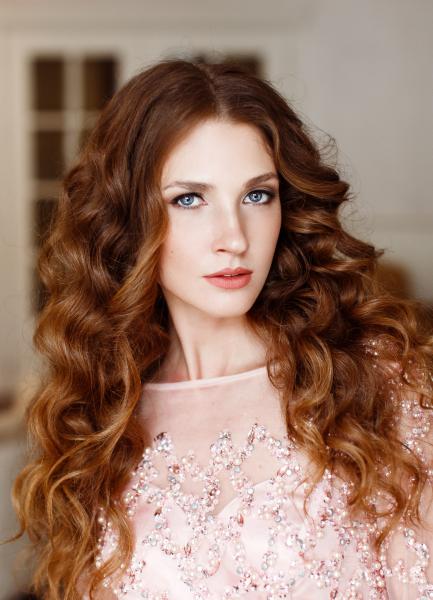 Валерия Трубникова:  Свадебный образ, макияж и прическа.
