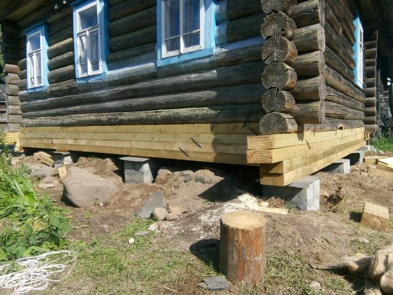 Сергей:  Поднять дом в Вологде, ремонт фундамента и венцов.