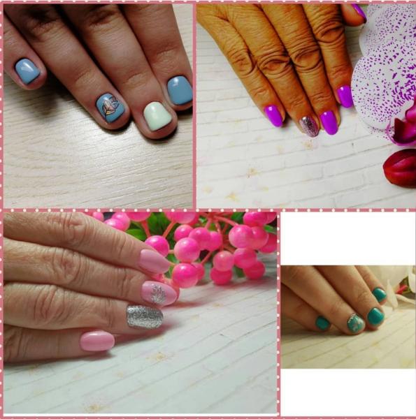 Индустрия красоты ногтей :  Маникюр гель лак