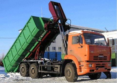 Техно Строй:  Аренда мусоровоза (пухто) КАМАЗ МПР-18П.58