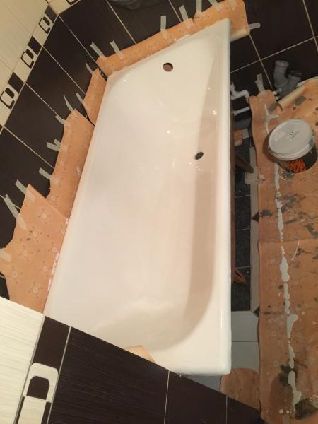 Виктор:  Восстановление старых ванн акрилом