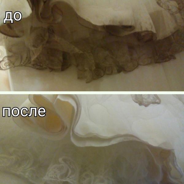 Наталья:  Химчистка, отпаривание и реставрация  свадебных платьев