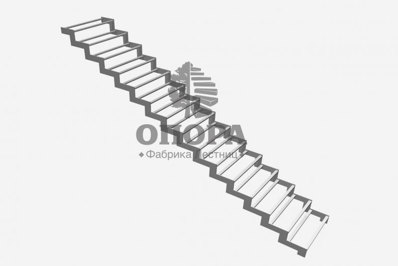 Фабрика Лестниц ОПОРА:  Металлический каркас под лестницу 