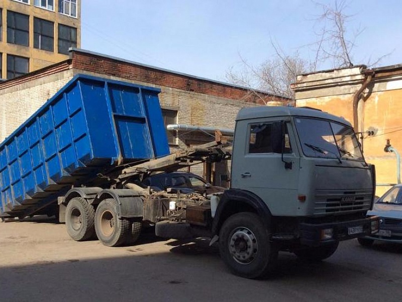 Юля:  Вывоз мусора контейнером 8-27 м3 в Балашихе