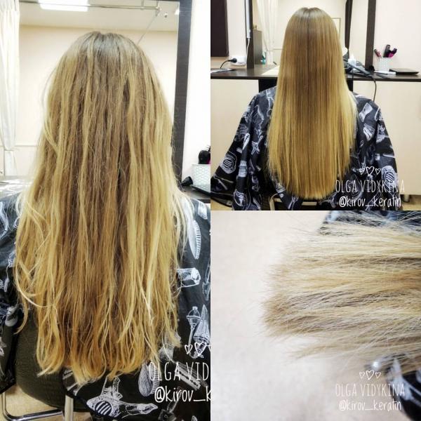 Ольга:  Кератиновое выпрямление и восстановление волос, Ботокс от японской Honma Tokyo