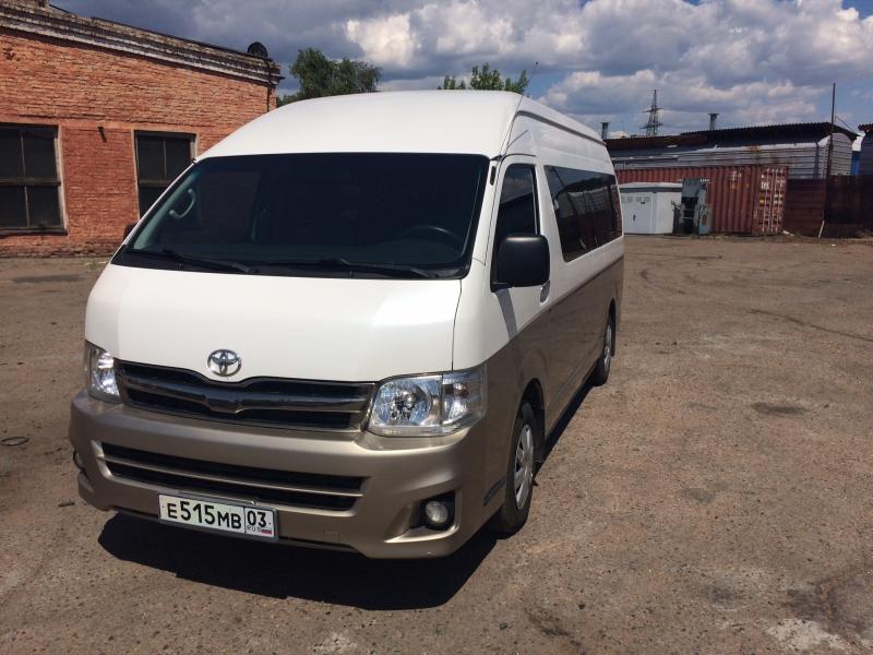 Минивэн улан удэ. Toyota Hiace 2012. Тойота Хайс 11 мест.