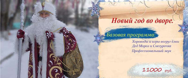 Наталья Александровна:  Новый год во дворе с Дедом Морозом