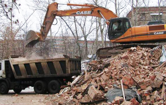 Николай:  Вывоз мусора после демонтажа