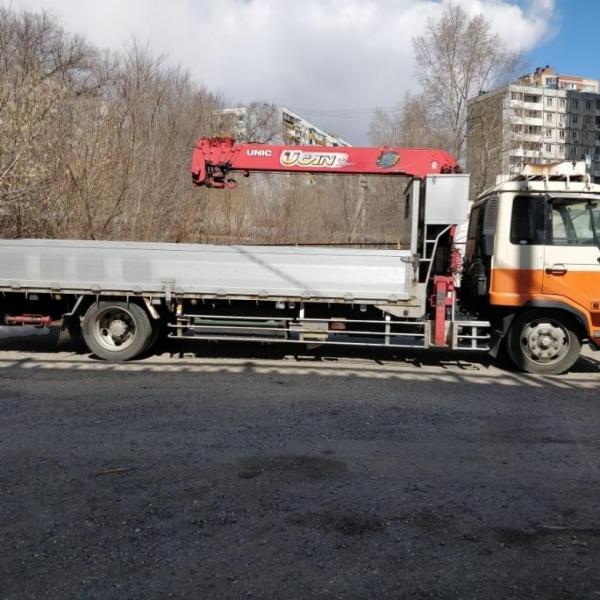Владимир:  Услуги бортового грузовика с краном