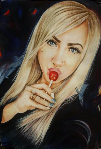 Портрет маслом по фото!