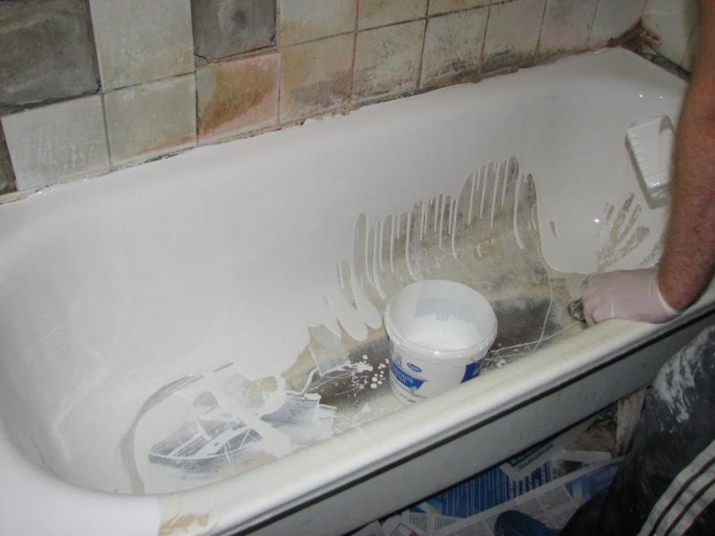 Дмитрий:  Реставрация ванны жидким акрилом
