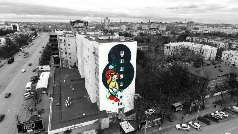Денис:  Граффити в Челябинске, роспись кистями помещений, художники