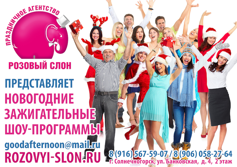 Ведущий на новогодний корпоратив в Солнечногорске.