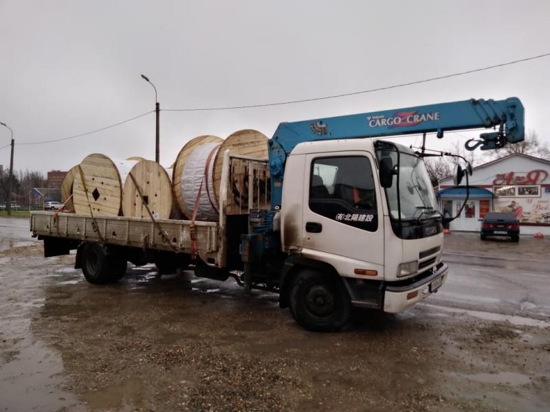 Максим:  Манипулятор 5 тонн в Краснодаре