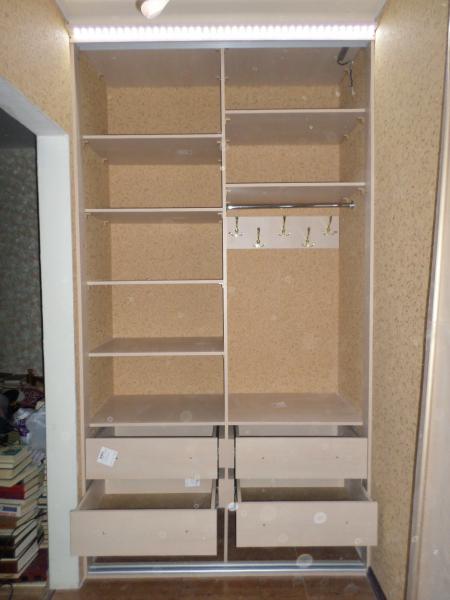 владимир:  Встроенные шкафы по индивидуальному проекту на заказ 