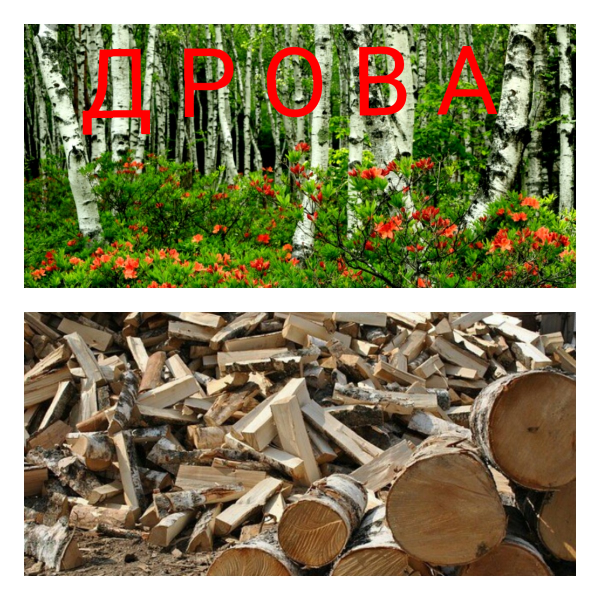 Дрова с доставкой:  Дрова колотые и чурки. В наличии с доставкой
